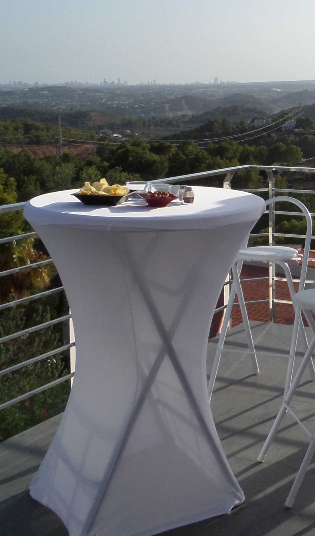 High Cocktail Tables Costa Blanca Party Services